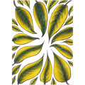 Spiral Leaves Art Print